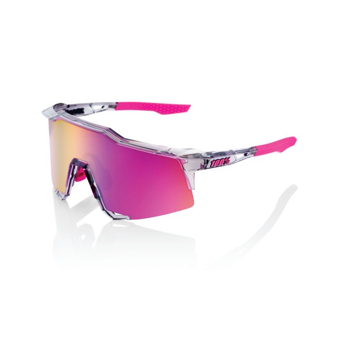 100% Speedcraft Sunglasses - Tokyo Night Purple Multilayer Mirror Lens