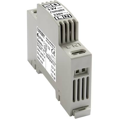 Comatec PSM11212 Rail mounted PSU (DIN) 12 V DC 1 A 12 W Content 1 pc(s)