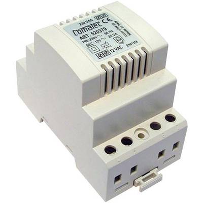 Comatec TBD202012P Rail mounted PSU (DIN) 12 V AC 1.67 A 20 VA Content 1 pc(s)