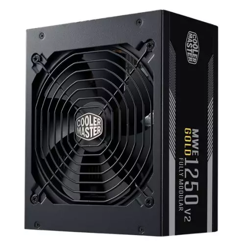 Cooler Master 1250W MWE Gold V2 ATX 3.1 PSU Fully Modular FDB Bearing Fan 80+ Gold