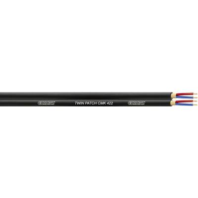 Cordial CMK 422 Microphone cable 4 x 0.22 mm² Black Sold per metre