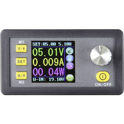 Joy-it JT-DPH5005 Bench PSU (step up/ step down) 0 - 50 V 0 - 5 A 250 W Screw terminal remote controlled, programmable, slim type No. of outputs 1 x