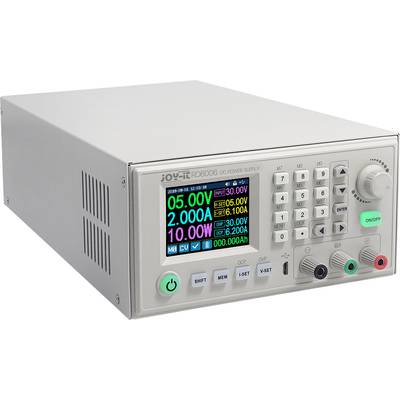 Joy-it Joy-IT Bench PSU (adjustable voltage) 0 - 60 V 0 - 6 A 400 W USB , Wi-Fi remote controlled, programmable No. of outputs 2 x