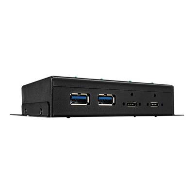 LINDY 43094 4 ports USB 3.2 2nd Gen hub Black