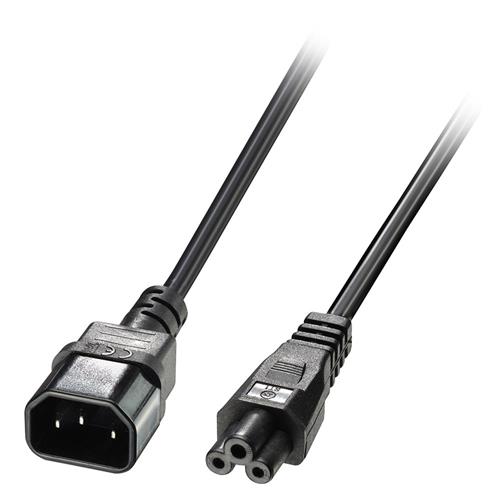 Lindy 2m C5 to C14 Mains Cable lead free