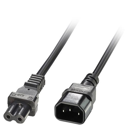 Lindy 2m IEC C14 to IEC C7 (Figure 8) Power Cable