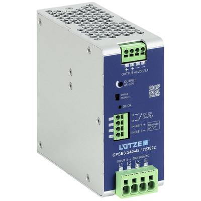Luetze CPSB3-240-48 SMPSU 48 V DC 5 A 240 W Content 1 pc(s)