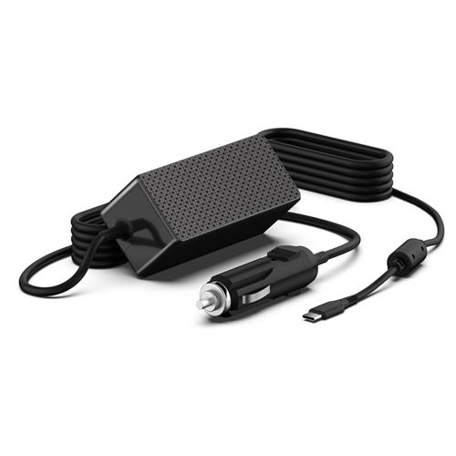 Origin Storage BTI 100W USB-C Car charger with self adjusting output voltage for all USB-C powered devices up to 100W