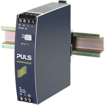 PULS DIMENSION CS5.241 Rail mounted PSU (DIN) 24 V DC 5 A 120 W No. of outputs:1 x Content 1 pc(s)