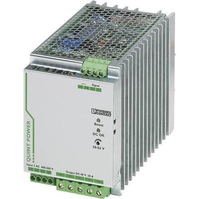 Phoenix Contact QUINT-PS/3AC/48DC/20 Rail mounted PSU (DIN) 48 V DC 20 A 960 W No. of outputs:1 x Content 1 pc(s)