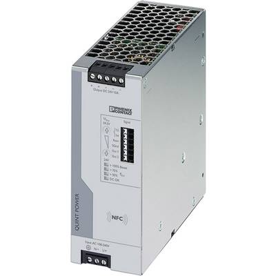 Phoenix Contact QUINT4-PS/1AC/24DC/10 Rail mounted PSU (DIN) 24 V DC 10 A No. of outputs:1 x Content 1 pc(s)