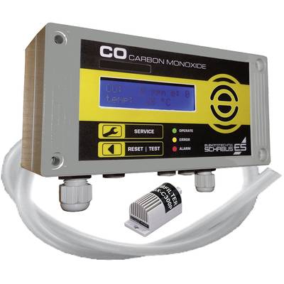 Schabus GX-C300P Carbon monoxide detector incl. built-in sensor mains-powered detects Carbon monoxide