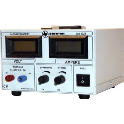 Statron 2223.2 Bench PSU (adjustable voltage) 0 - 32 V 0 - 3 A 96 W No. of outputs 1 x