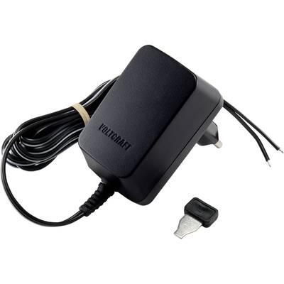 VOLTCRAFT SNG-600N-OW Mains PSU (adjustable voltage) N/A 0.6 A 7.2 W Adjustable voltage output, open cable ends