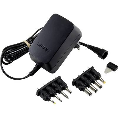 VOLTCRAFT USPS-1000N Mains PSU (adjustable voltage) 1 A 12 W Adjustable voltage output