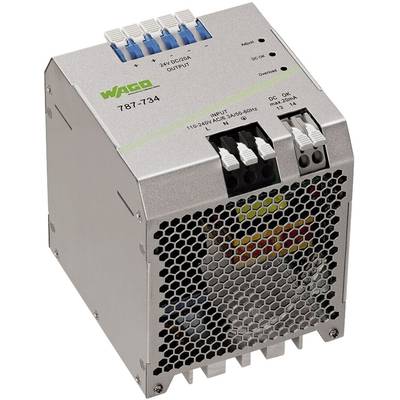 WAGO EPSITRON® ECO POWER 787-734 Rail mounted PSU (DIN) 24 V DC 20 A 480 W No. of outputs:1 x Content 1 pc(s)