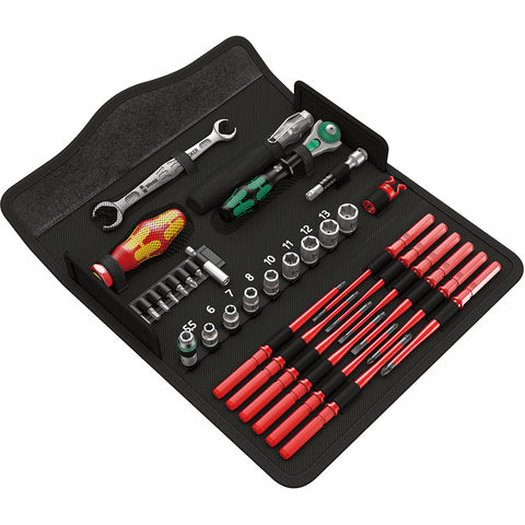Wera Wera Kraftform Kompakt W1 35 Piece Maintenance Tool Set