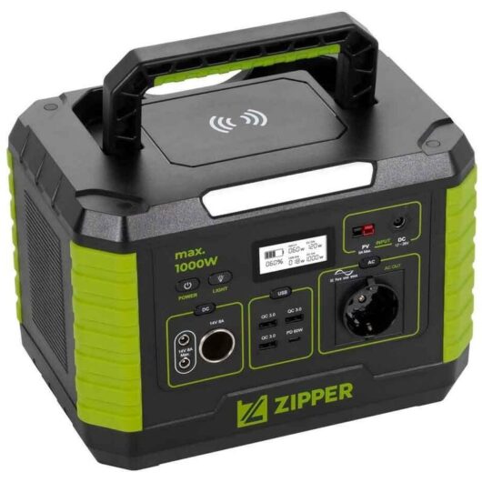 Zipper - Portable power station 1000 w zi-ps1000