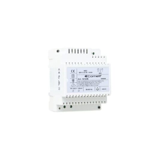 Comelit - 1212/B Power supply 230V ac / 20 vdc / 14VA