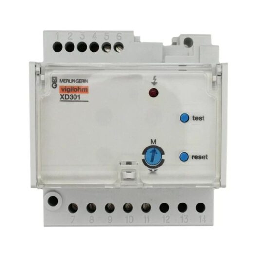 Merlin Gerin - 50507 vigilohm XD301 fault locator 220-240VAC power supply
