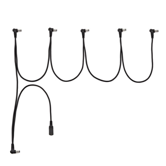 6 Way Daisy Chain Power Supply Cable by Gear4music