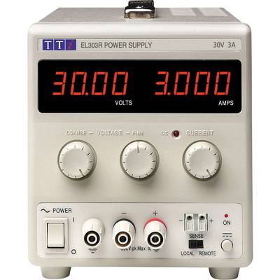 Aim TTi EL303R Bench PSU (adjustable voltage) 0 - 30 V DC 0 - 3 A 90 W No. of outputs 1 x