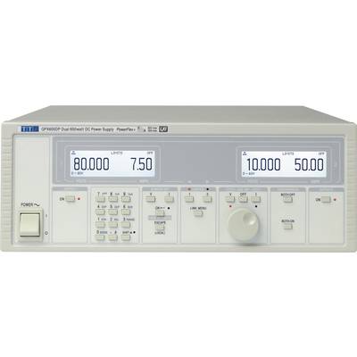 Aim TTi QPX600DP Bench PSU (adjustable voltage) 0 - 60 V DC 0 - 50 A 600 W LAN, LXI, RS232, USB , Analogue No. of outputs 2 x
