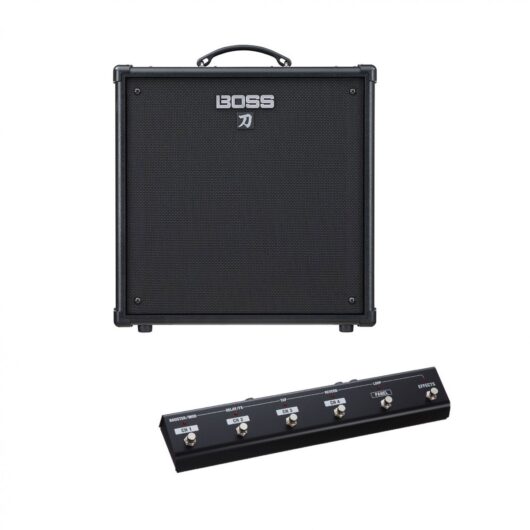 Boss Katana-110 Bass Amplifier Combo with GA-FC Foot Controller