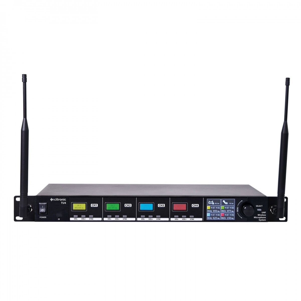 Citronic TU4 Quad PLL Mic Set 4 Handheld