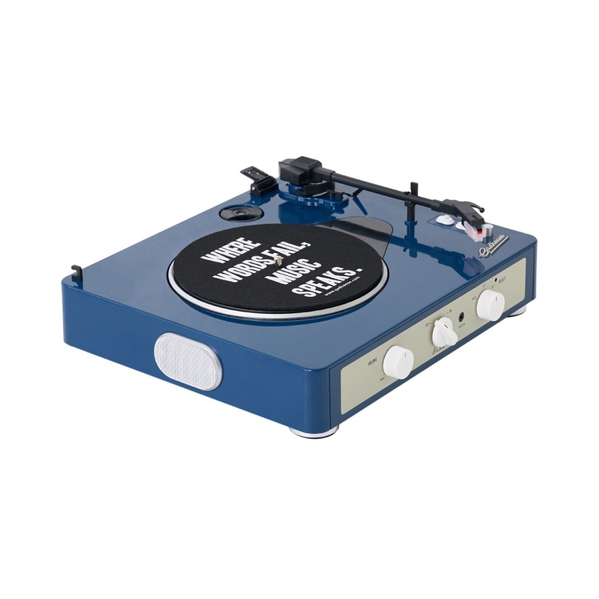 Gadhouse Brad MKII Record Player with Bluetooth Navy