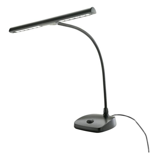K&M 12297 LED Piano Lamp Black UK Plug
