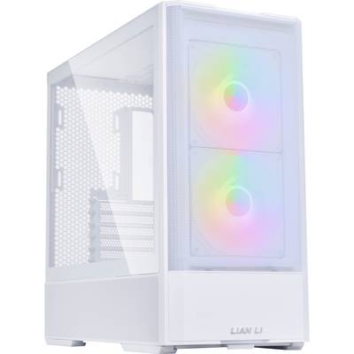 Lian Li LANCOOL 207 Tempered Glass Midi tower PC casing White