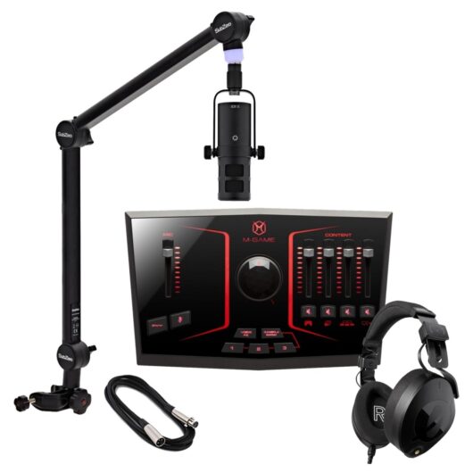 M-AUDIO M-GAME SOLO Ultimate Streaming & Podcasting Bundle
