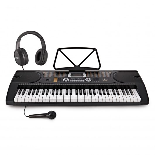 MK-2000 61-key Portable Keyboard by Gear4music - Starter Pack