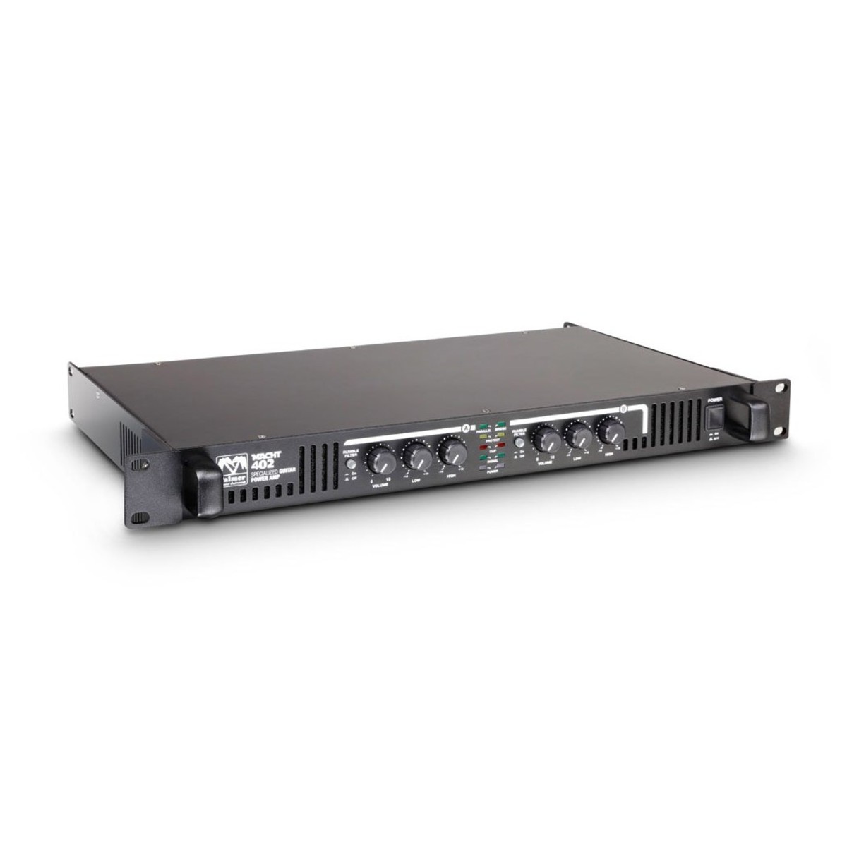 Palmer MACHT 402 19" Stereo Power Amp for Guitar