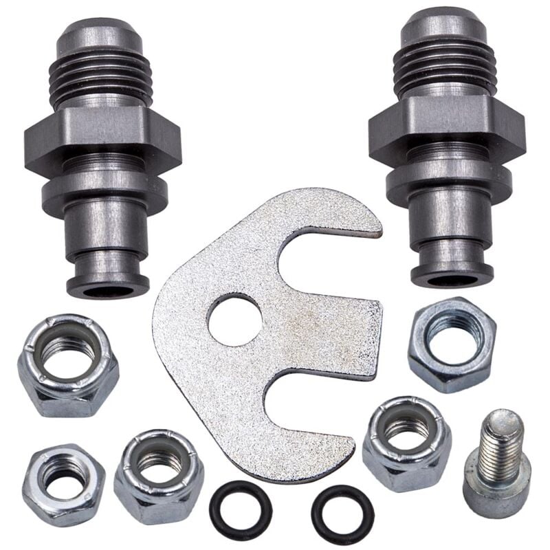 Power Steering Rack Line Conversion Kit Fittings an Adapter for Ford Focus