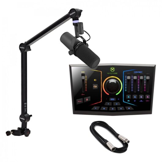 Shure SM7B and M-GAME Dual Streaming Bundle