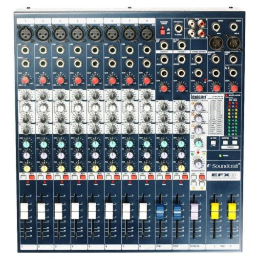 Soundcraft EFX8 Mixer with Lexicon FX