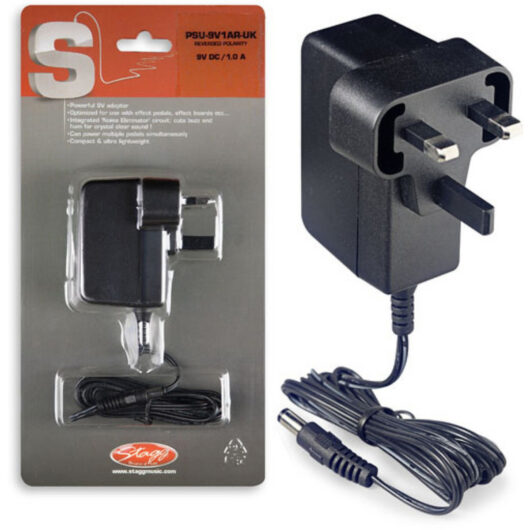 Stagg 9V DC/1A Compact Power Supply UK
