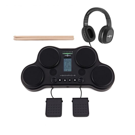 VISIONPAD-6 Electronic Drum Pad Pack by Gear4music