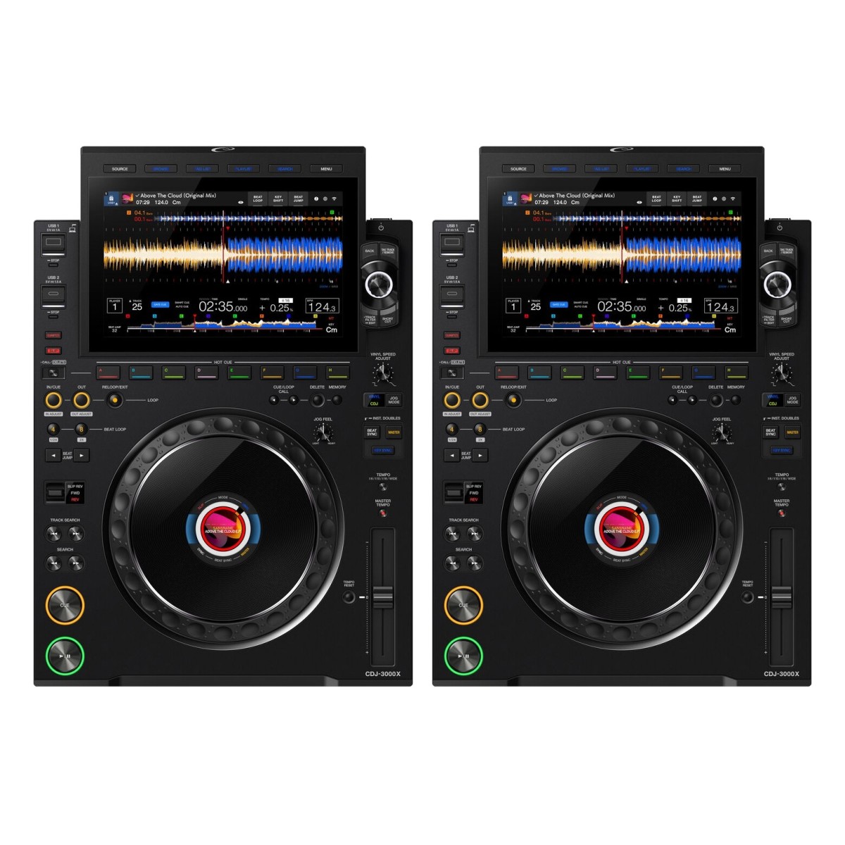 AlphaTheta CDJ-3000X Multi Player Pair