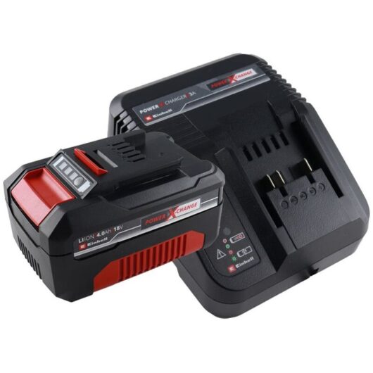 Einhell - Ozito Power X-Change pxc 18v 4Ah Cordless Lithium Battery + Fast Charger