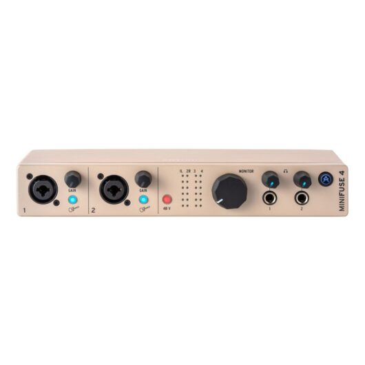 Arturia MiniFuse 4 USB Audio Interface Champagne