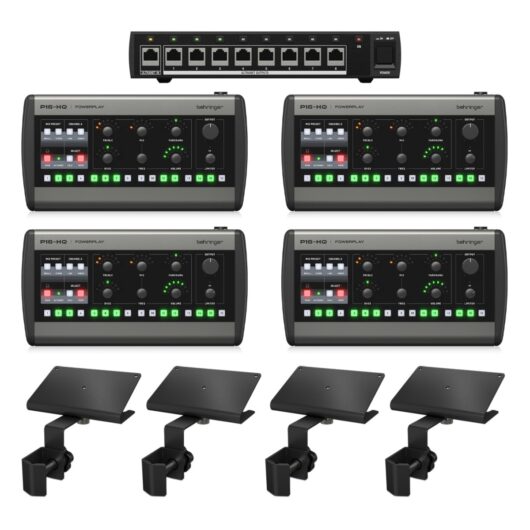 Behringer P16-HQ Personal Mixing System and P16-D Ultranet Distributor