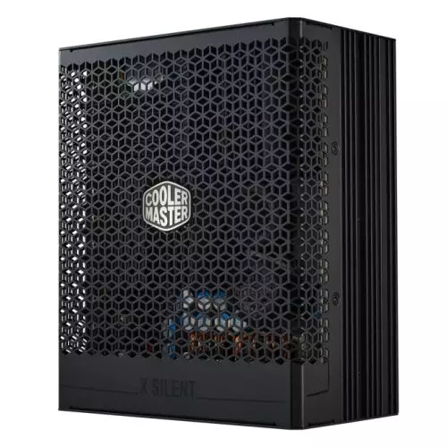 Cooler Master 1100W X Silent Edge Platinum 230V ATX 3.1 Fanless PSU Fully Modular Digital Monitor PCIe 5.1 80+ Platinum