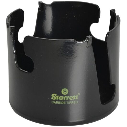 Starrett 114mm Tungsten Carbide Tipped Fast Cut Multi-Purpose Holesaw (Model MPH0412, STRHS114FCW)
