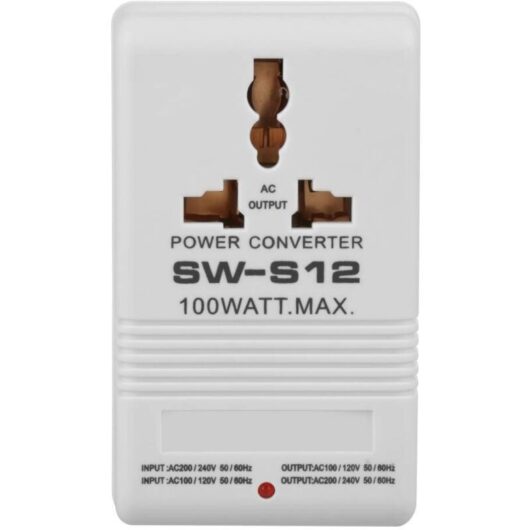 100W Step-Down Voltage Converter Transformer 110V/120V to 220V/240V (Standard CN Plug)