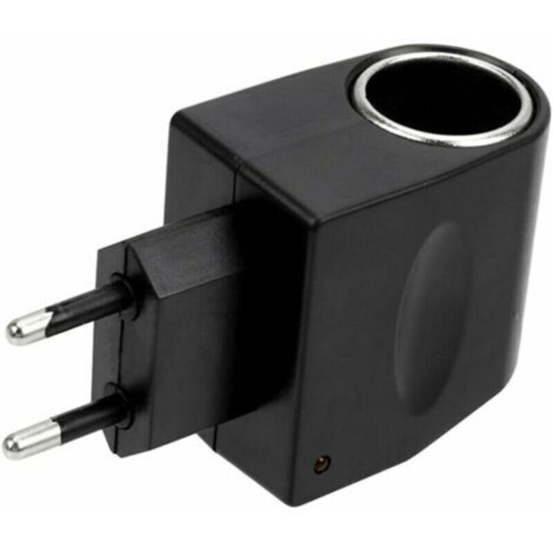 220V to 12V Car Power Converter, AC/DC Inverter Cigarette Lighter Adapter for Electric Cars, Vans and Trucks, Compliant with European Regulations