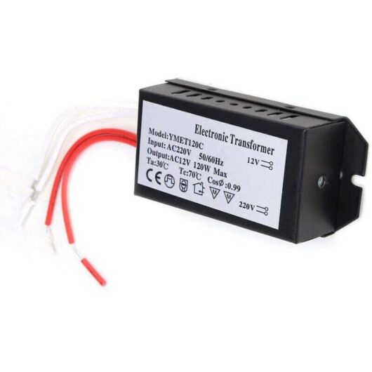 220V to 12V Electronic Transformer, 12V 10A Power Supply Voltage Converter Intelligent Power Driver (120W)