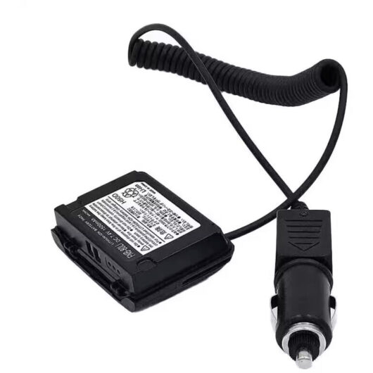 AC adapter compatible with Yaesu models VX-6, VX-7R, VX-7RB, VX-7E, VXA-700, VXA-710, VX-5, VX-5R, VX-5RS, VX-6R and VX-6RE.
